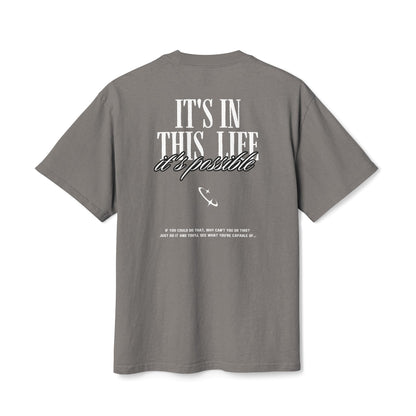 CONTENCIÓN /IT'S IN THIS LIFE blanco/